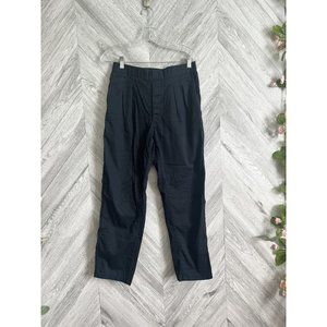 Lemaire x Uniqlo Men’s Navy Pleated Ankle Cotton Pants Size 30”